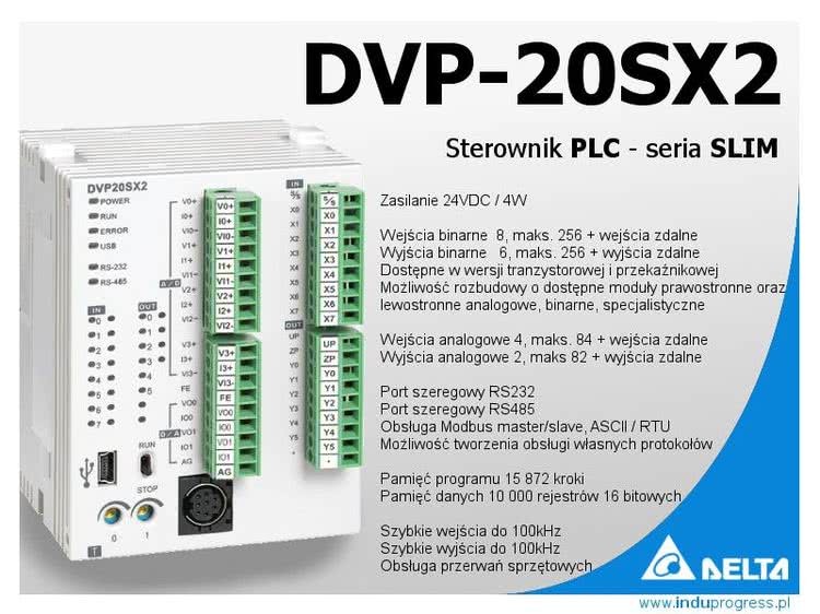 Image result for PLC Delta DVP20SX2 :