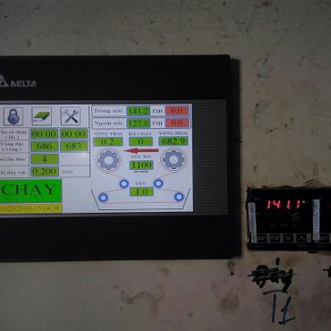 Lập trình kết nối HMI Delta với đồng hồ nhiệt độ